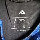 Adidas Authentic San Jose Earthquakes Mls Soccer Jersey Blue Black Size L