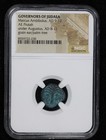 Marcus Ambibulus Ae Prutah Bronze Governors Of Judaea Coin 9-12 Ad     Ngc Genuine