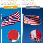 Indestructible 3x5 American Flag Outdoor Heavy Duty 3by 5 American Flag us Flag