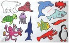Commotion In The Ocean Felt   Flannel Board Set   Sea Creatures