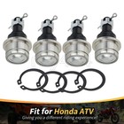4upper   Lower Ball Joints For Honda Foreman 450 Rubicon 500 520 650 680 2x4 4x4