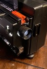 Vintage Minolta Sound 7000 Super 8mm Movie Projector W cover - Tested