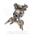 Metallica Damage Inc Skull Pewter Pin