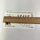 Trinidad Qsl Radio Card 1965 West Indies Texaco V h  Price Stamp