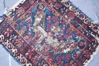 Fabulous Antique Caucasian Rug 33  x37   Collectors Item Great Color Seichur Rug