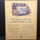 Vintage 1943 Singer Illustrated Dressmaking Guide Instruction Book