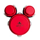 Disney Mickey Mouse Food Container Set 3 Compartments Red Black