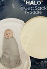 Halo Sleep Sack Swaddle Newborn Tog 1 5 Cream 0-3 Months