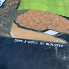 Dupe-a-decoy Bluebill Duck Dunster Seattle Wa Folding Decoy Rare Hen  Htf Single