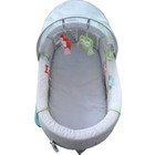 Baby Travel Bassinet Nest Portable Foldable Backpack Unisex Owls Indoor Outdoor