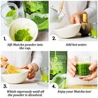 10 Pack Organic Matcha Green Tea Powder 4oz Each Culinary Grade Latte Smoothie