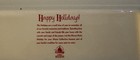 Disney Parks Mickey Minnie Christmas Trinket Serving Dish Warm Winter Wishes New
