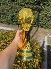 World Cup Trophy Replica 14 2in 2 Lb Gold Soccer Championship Award Display