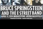 Bruce Springsteen Nashville   150 Sn Print Mafia Bridgestone 2014 Concert Poster