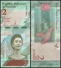 Venezuela 2 Bolivar Soberano  2018  P-101a  Unc X 100 Pcs Bundle Pack