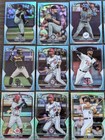 Lot Of 20 - 2023 Bowman Chrome Baseball - All Refractors 1st Rookie Rc Mlb Blue
