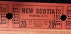 160 Vintage Movie Theater Tickets  Scotia Ny Theatre New Old Stock  20 Cents