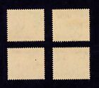 New Zealand 1946 Set Of 4 Ovpnt Niue Western Samoa Cook Islnds Mnh