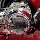 Punisher Skull Derby Timing Timer Cover For Harley Iron Sportster Xl Xr 883 1200