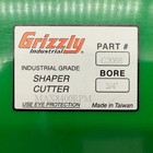 Grizzly 3-wing Carbide Tipped C2066 Panel Face Cut Wood Shaper Cutter 3 4  Bore