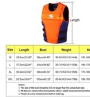 Size Large Men Life Jacket Impact Vest Buoyancy Swimming Vest Safety Life Jacket