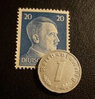 Old Small German Penny   Pfenning   Km 97   Germany    1 Unused Stamp