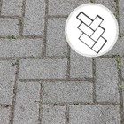 Rectangular Masonry Mold Garden Pavement Maker Path Brick Moulds Diy