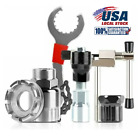 6pcs Bike Repair Tool Crank Chain Cutter Extractor Bracket Freewheel Puller Kit