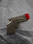 Vintage Hubley  trooper  Cap Gun     Miniature Die-cast Toy Pistol     Rare 1950s