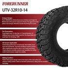 4x 32x10x14 10pr Radial 32x10r-14 Atv Utv Tires 32 10r 14 All Terrain Heavy Duty