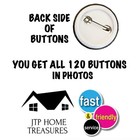 80s Hair Bands 1 5  Pinback Buttons Heavy Metal Classic Hard Rock Retro 120 Pins