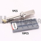 C20-4d17-71wc03 17mm Indexable U Drill Shank 20mm Carbide Inserts Wcmx030208 10p