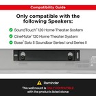 Solo 5 Wall Mount Bracket For Bose Solo 5 Sound Bar  Complete Kit With All Mo   