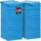 Shop Towels  100 Pack Microfiber Towels For Cars  Microfiber Cleaning Cloths    