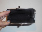 Alaskan Klee Kai Dog  Coin Purse With Keychain Coin Bag Hand Painted