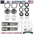 2 Sets 85108338 King Pin Repair Kit W  Bearing For 2009-2021 Volvo Vnl D13