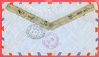 Hong Kong Kgvi  2 Pair   20c On Registered Adv Cover To Usa 1949