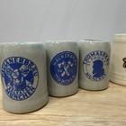 Beer Steins - Miniature German - Vintage - Lot Of Seven