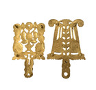 Vintage Distressed Solid Brass Ornate Kitchen Trivets T4 - T15 - Nice  