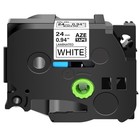 Tz 251 Tze-251 Black On White Label Tape 24mm Fit Brother P-touch Cube Plus 1690