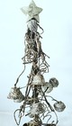 Vintage Primitive Rustic Grapevin Twig Christmas Tree With Bells