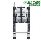14 5 Ft Aluminum Telescoping Extension Ladder W  Non-slip Feet   Stable Hook