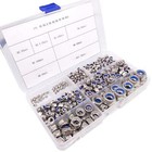 480x Self-locking Nylon Insert Hex Nuts Stainless Steel Assortment Kit