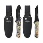 Mossy Oak Fixed Blade Hunting Knife 2pc Full Tang Straight Edge Gut Hook Blades