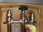 Prier Products C-108x10 1 2  Crimp Pex Hot And Cold Mixing Wall Hydrant