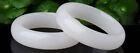 Natural Afghanistan White Jade Gemstone Bangle Bracelet 56-62mm Jewelry