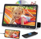 10 1  Screen 1080p Car Headrest Dvd Player Back-seat Tv Monitor Hdmi Av In   Out