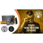 Viking Revolution Beard Care Kit For Men Brush Wooden Comb Balm Travel Bag