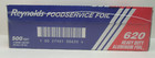 Reynolds 620 Aluminum Foil Wrap 500ft X 12   loc  K3 