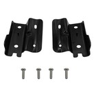 2pcs Left   Right Soft Top Bow Brackets   Screws For 13-18 Jeep Wrangler Jku 4d
